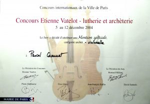 Paris 2004 cello